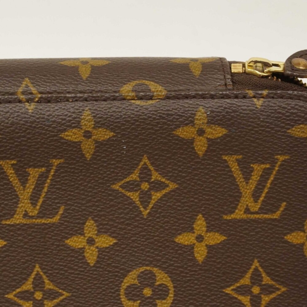 LOUIS VUITTON Brown Monogram Pochette Pouch - Picture 8 of 10